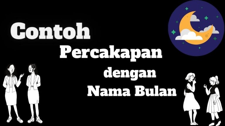 Nama Bulan Dalam Bahasa Inggris dan Contoh Kalimatnya